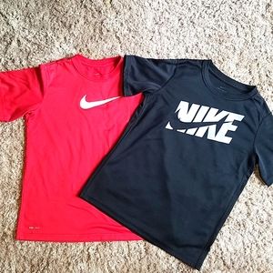 Two Dri-fit Nike Shirts